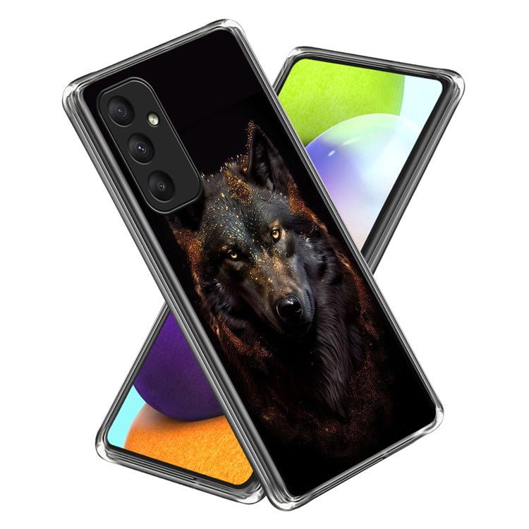 For Samsung Galaxy A15 4G / 5G TPU Case Pattern Printing Protective Phone Cover