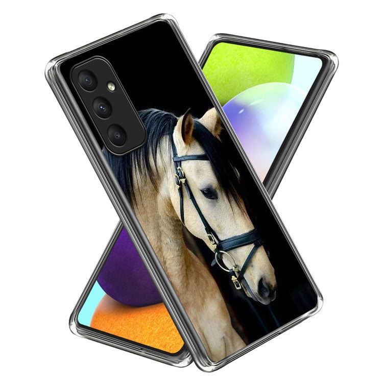 For Samsung Galaxy A15 4G / 5G TPU Case Pattern Printing Protective Phone Cover