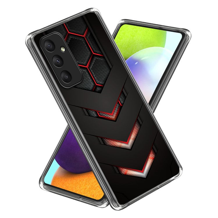 For Samsung Galaxy A15 4G / 5G TPU Case Pattern Printing Protective Phone Cover