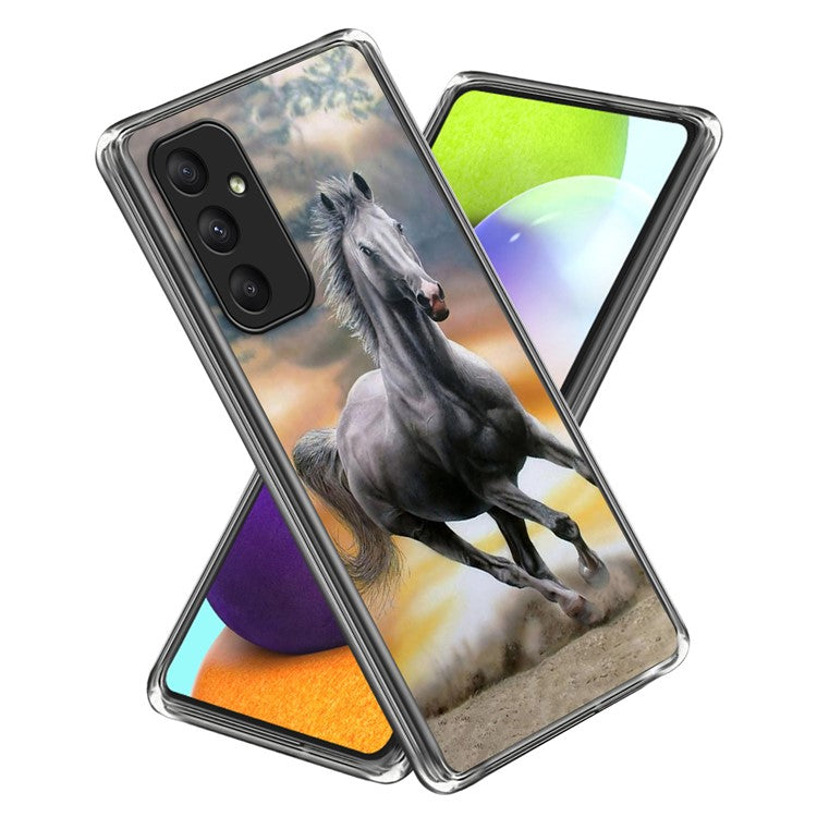 For Samsung Galaxy A15 4G / 5G TPU Case Pattern Printing Protective Phone Cover