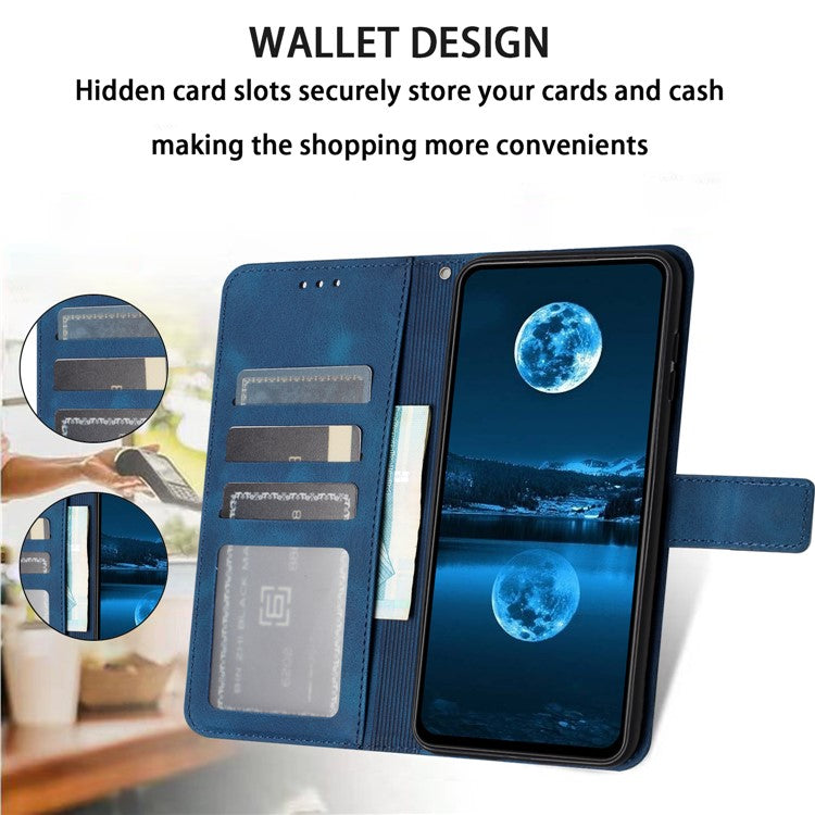 For Samsung Galaxy S23 Phone Case PU Leather Wallet Card Holder Folding Stand Cover