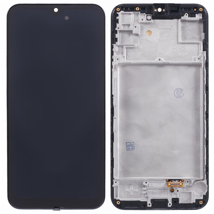 För Samsung Galaxy A15 4G A155 / A15 5G A156 Digitizer Screen Touch Assembly utbyte OLED Display+ Ram