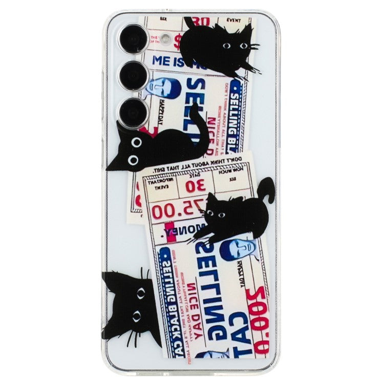 For Samsung Galaxy S23+ Slim Case Pattern Printing Soft TPU Phone Cover