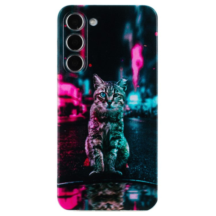 For Samsung Galaxy S23+ Slim Case Pattern Printing Soft TPU Phone Cover
