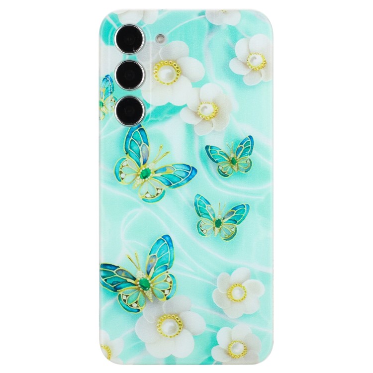 For Samsung Galaxy S23+ Slim Case Pattern Printing Soft TPU Phone Cover