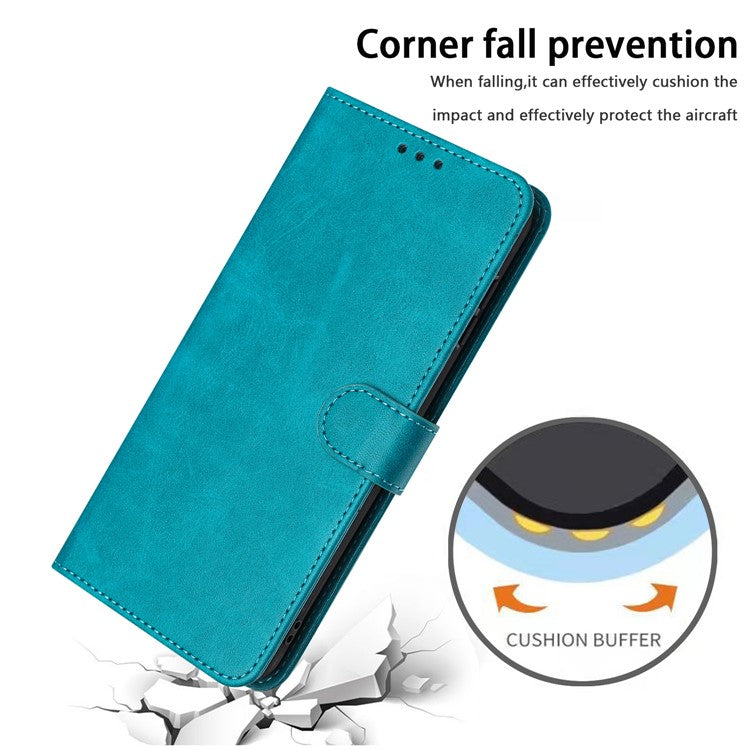 For Samsung Galaxy S23 Mobile Accessories Supplier PU Leather Calf Texture Stand Case Phone Cover