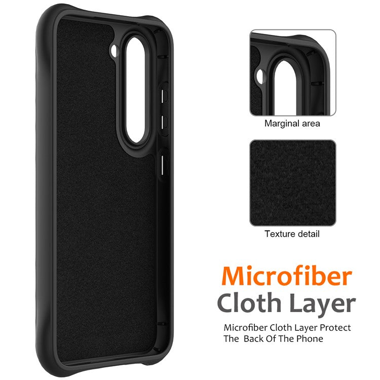 Magnetic Phone Case for Samsung Galaxy S23 Ripple Texture Liquid Silicone Cover