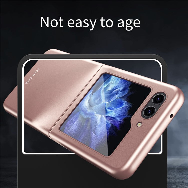 For Samsung Galaxy Z Flip6 5G / Z Flip5 5G Wholesale Folded Phone Case Skin-Touch Hard PC Phone Cove
