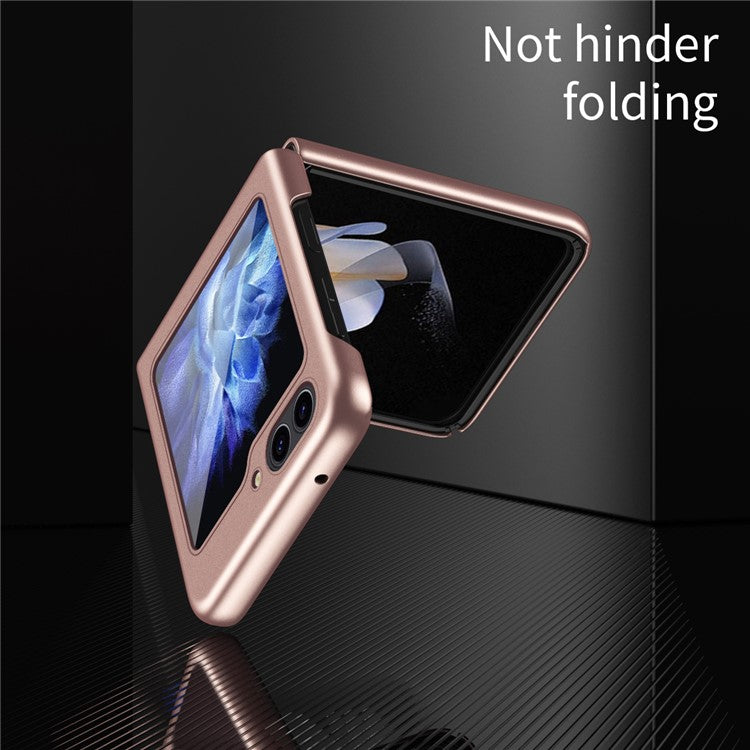 For Samsung Galaxy Z Flip6 5G / Z Flip5 5G Wholesale Folded Phone Case Skin-Touch Hard PC Phone Cove