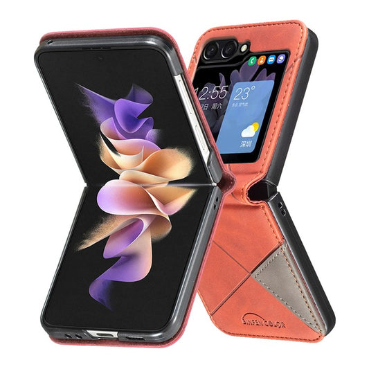 For Samsung Galaxy Z Flip6 5G / Z Flip5 5G Case Fall Proof Phone Cover Geometric Imprinted