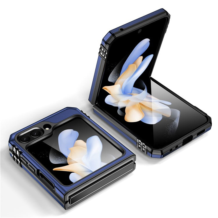Armor Series för Samsung Galaxy Z Flip6 5G Fodral Ring Kickstand PC+TPU telefonskal