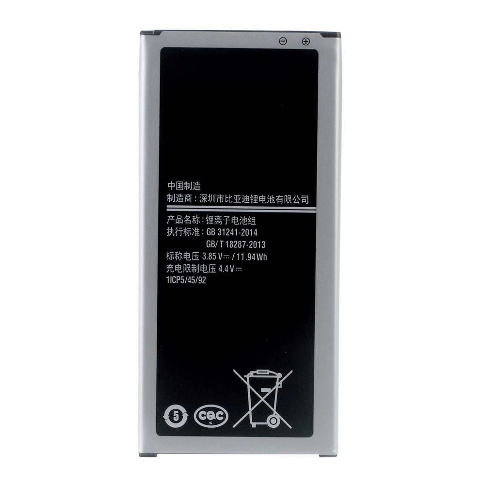 For Samsung Galaxy J5 (2016)  /  J5109  /  J5108 3.85V 3100mAh Rechargeable Li-ion Battery Part (Encode: EB-BJ510CBC) (without Logo)