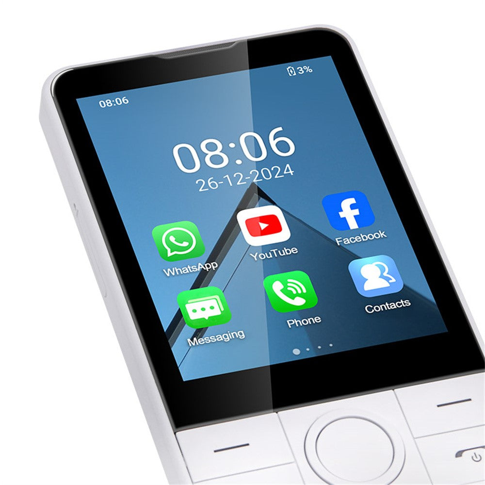 DOOV R77 Keypad Mobile Phone 3GB + 32GB 2.8 Inch IPS Screen Android 13 Smartphone