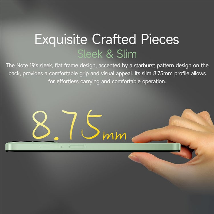 ULEFONE Note 19 Smartphone Global Version 3GB + 32GB 6.56 Inch 8MP Camera 5000mAh Unisoc T603 Octa Core 4G Phon