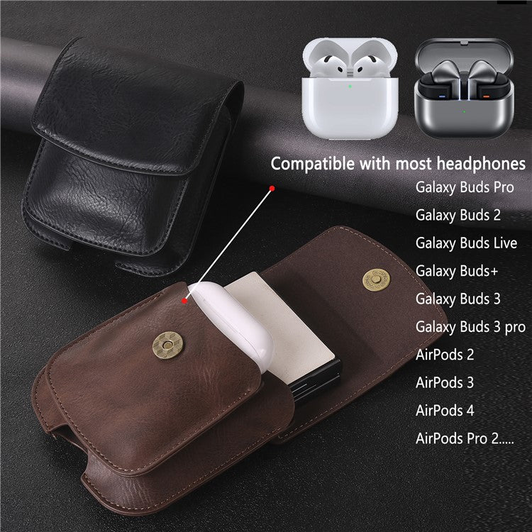 Hopfällbar midjeväska för Samsung Galaxy Z Flip6 5G / AirPods 4