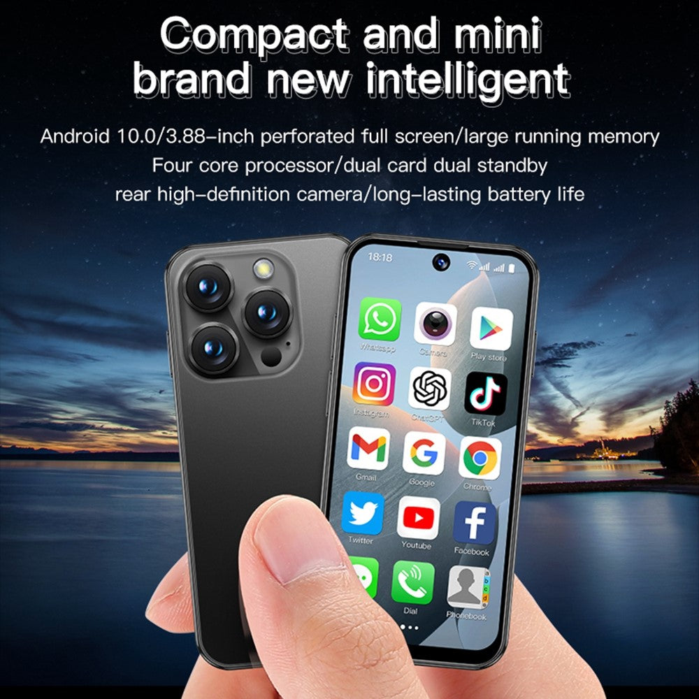 SOYES XS19 Smartphone 3.88 inch 2GB + 16GB Android 10 3G Network Mini Phone