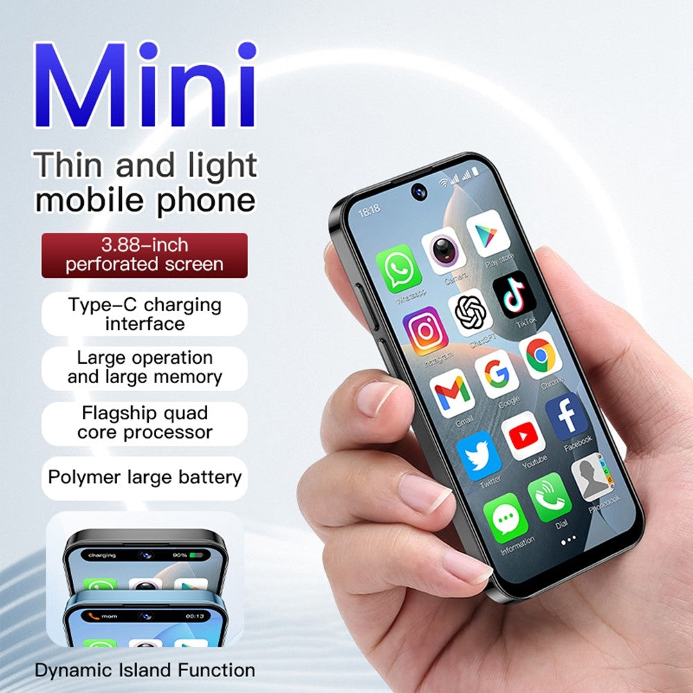 SOYES XS19 Smartphone 3.88 inch 2GB + 16GB Android 10 3G Network Mini Phone