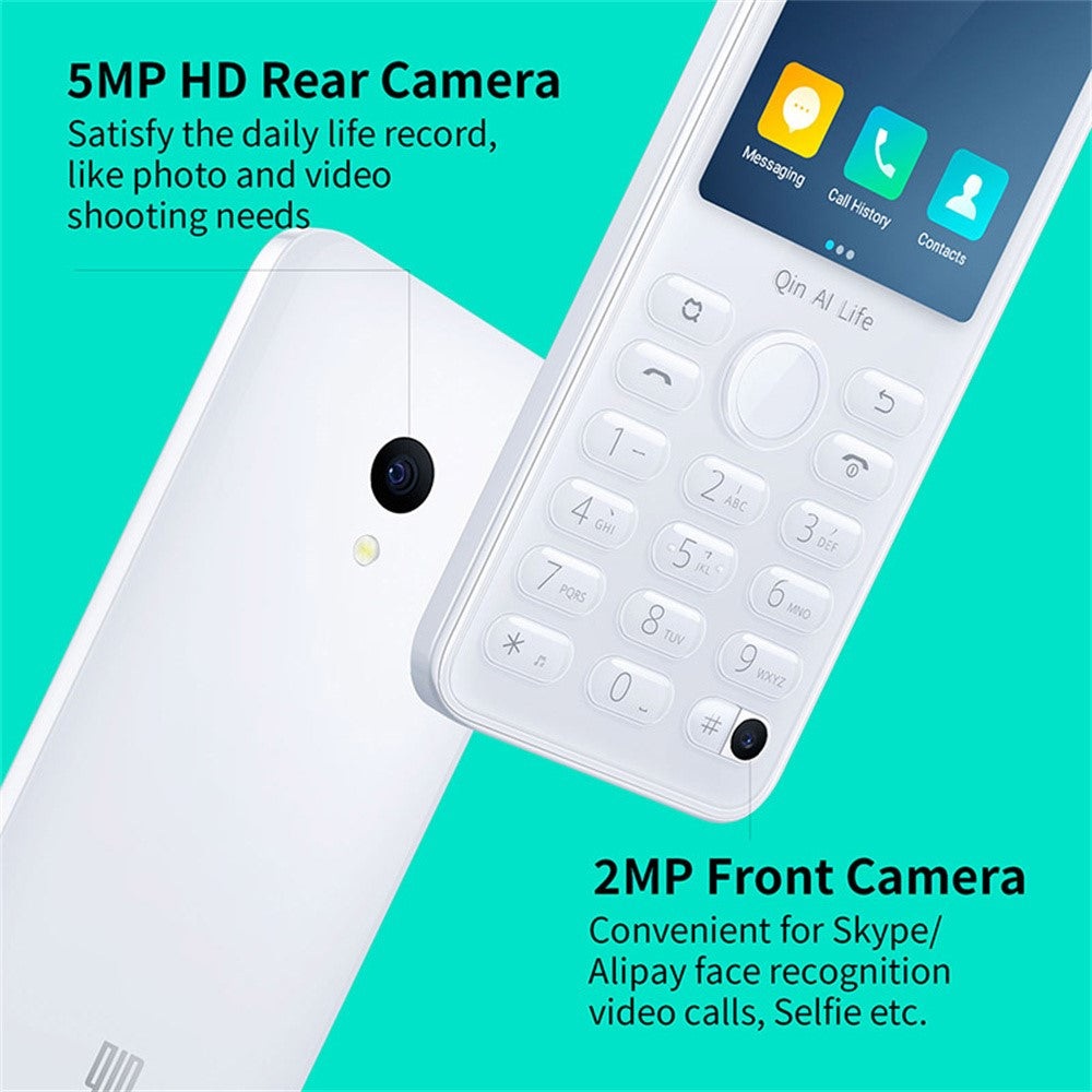 Qin F21 Pro Smart Keypad Phone 5MP Rear + 2MP Front Camera 2.8 Inch Touchscreen Android 11 Cellphone, 3GB+32GB