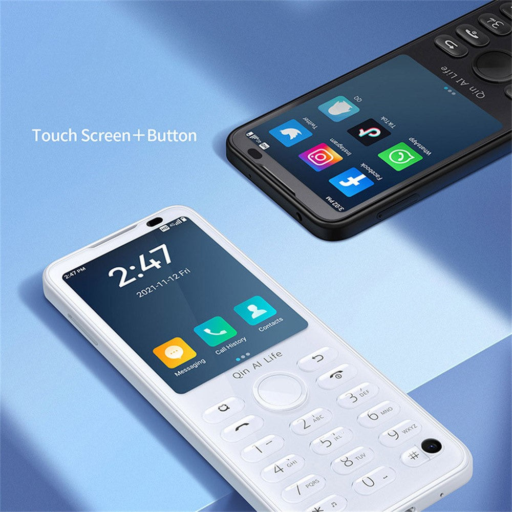 Qin F21 Pro Smart Keypad Phone 5MP Rear + 2MP Front Camera 2.8 Inch Touchscreen Android 11 Cellphone, 3GB+32GB