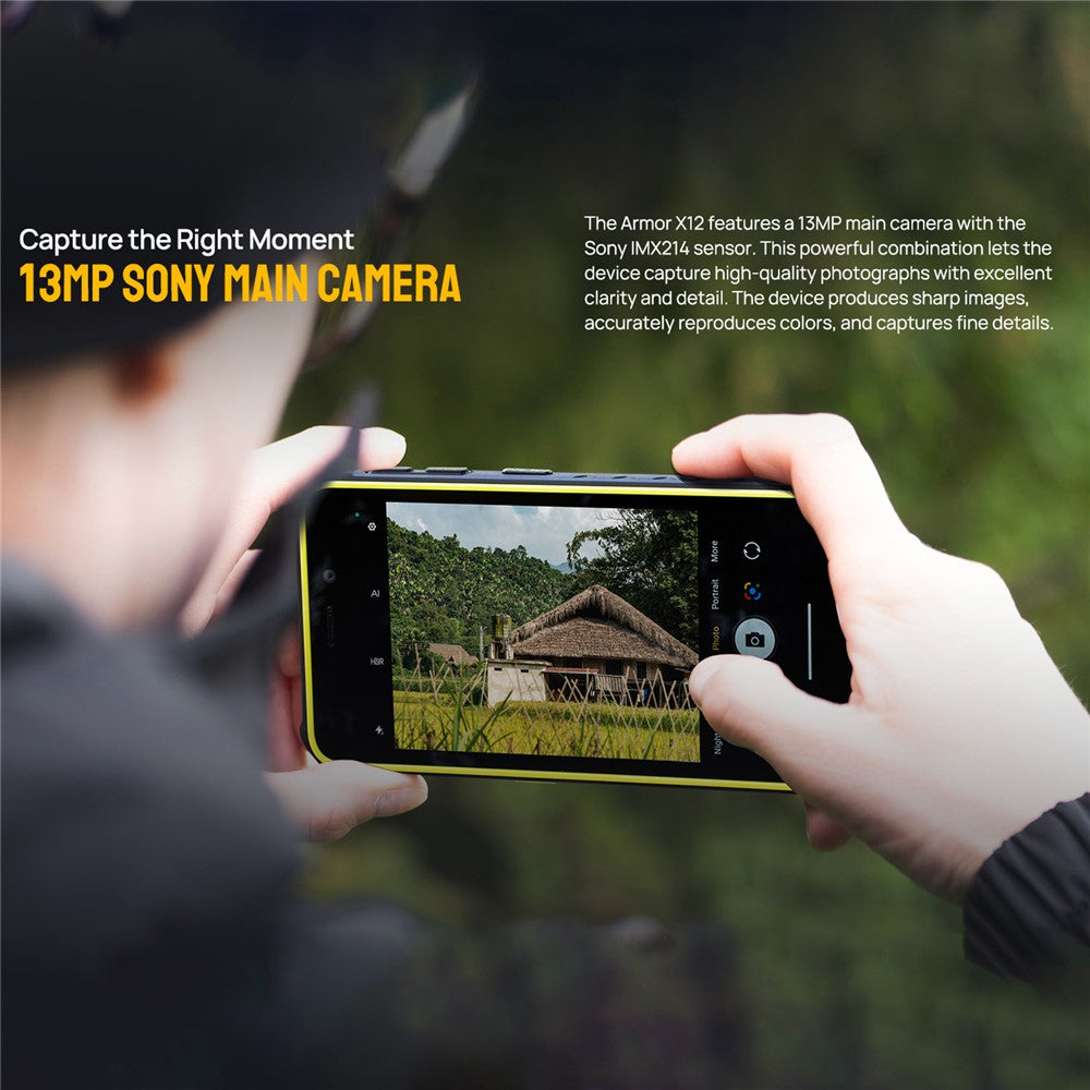 ULEFONE Armor X12 5.45-inch Helio A22 3GB+32GB Smartphone 4680mAh 13MP 4G Rugged Phone