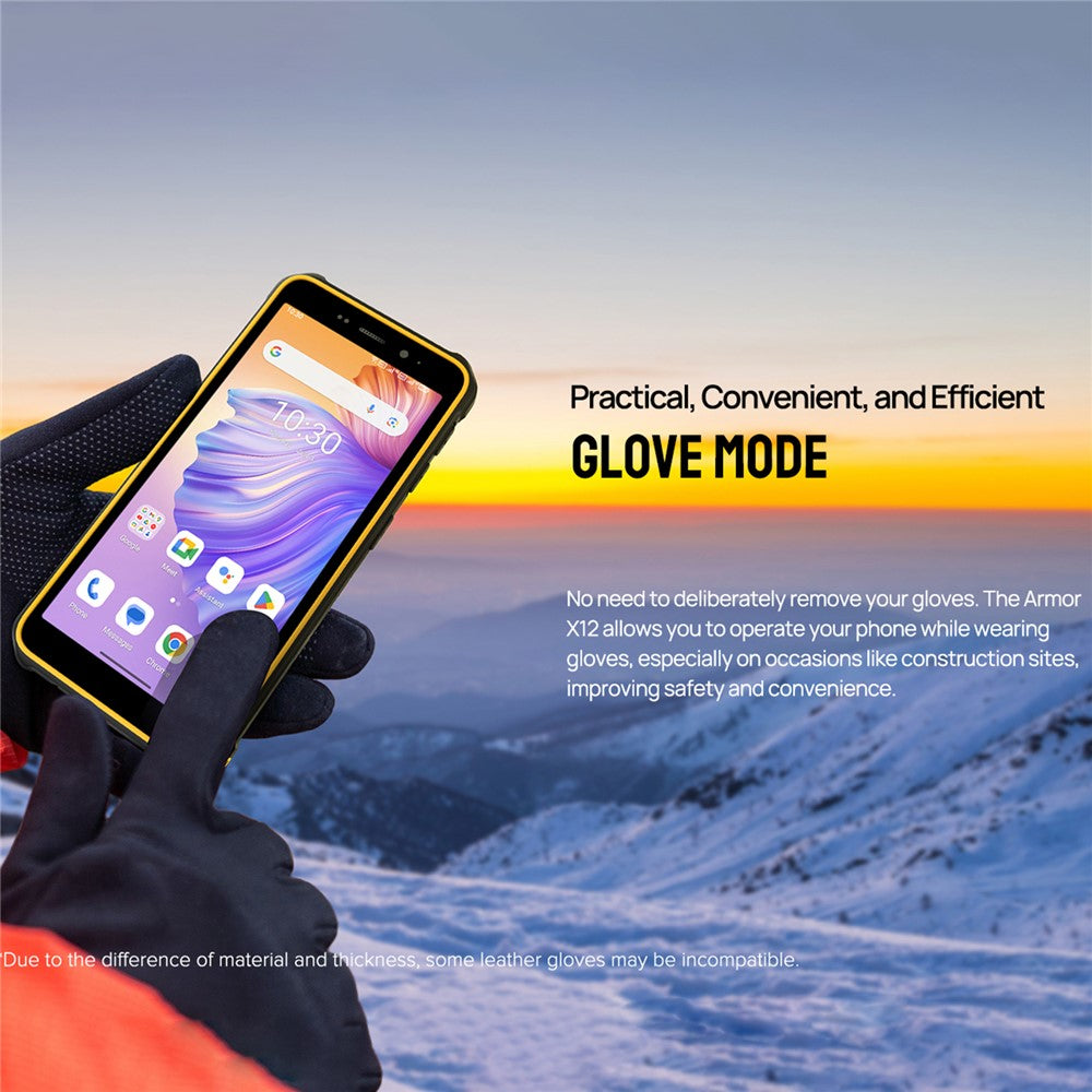 ULEFONE Armor X12 5.45-inch Helio A22 3GB+32GB Smartphone 4680mAh 13MP 4G Rugged Phone