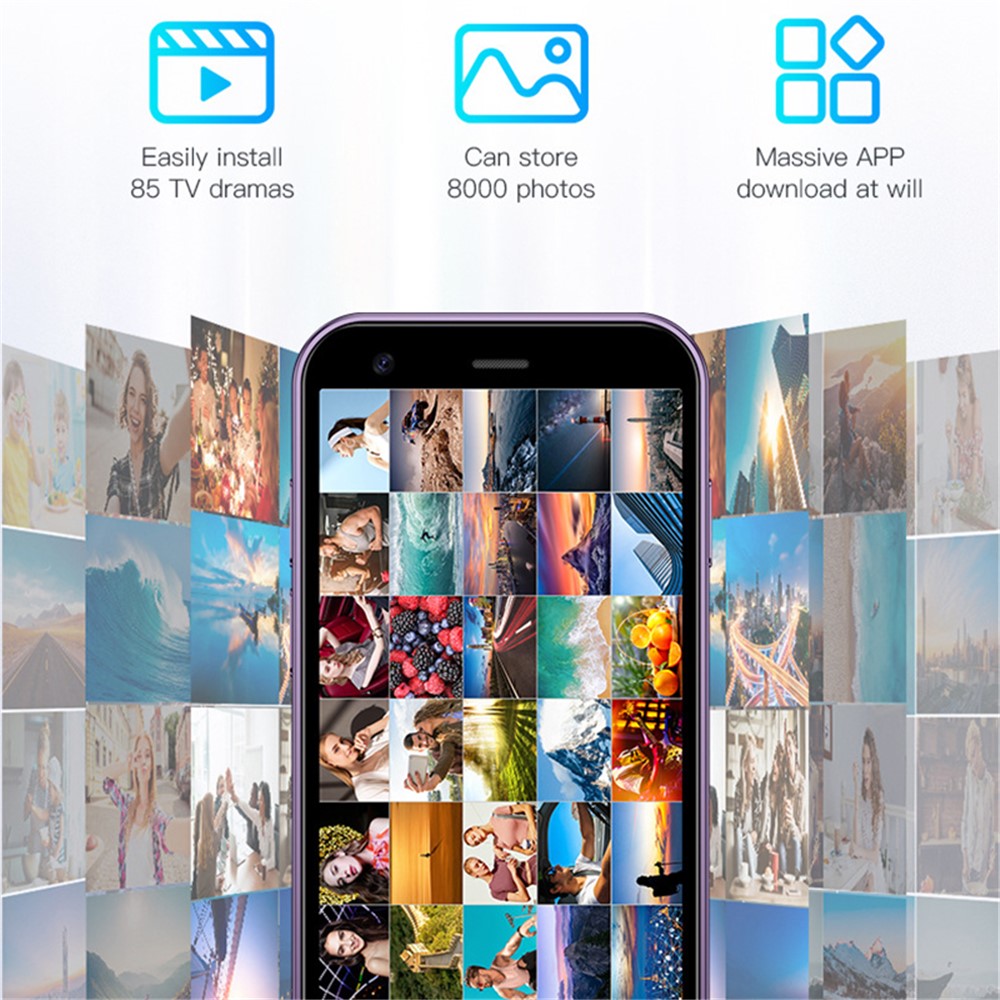 SOYES XS15 3.0-Inch 2GB+16GB 3G Small-Screen Mini Smartphone