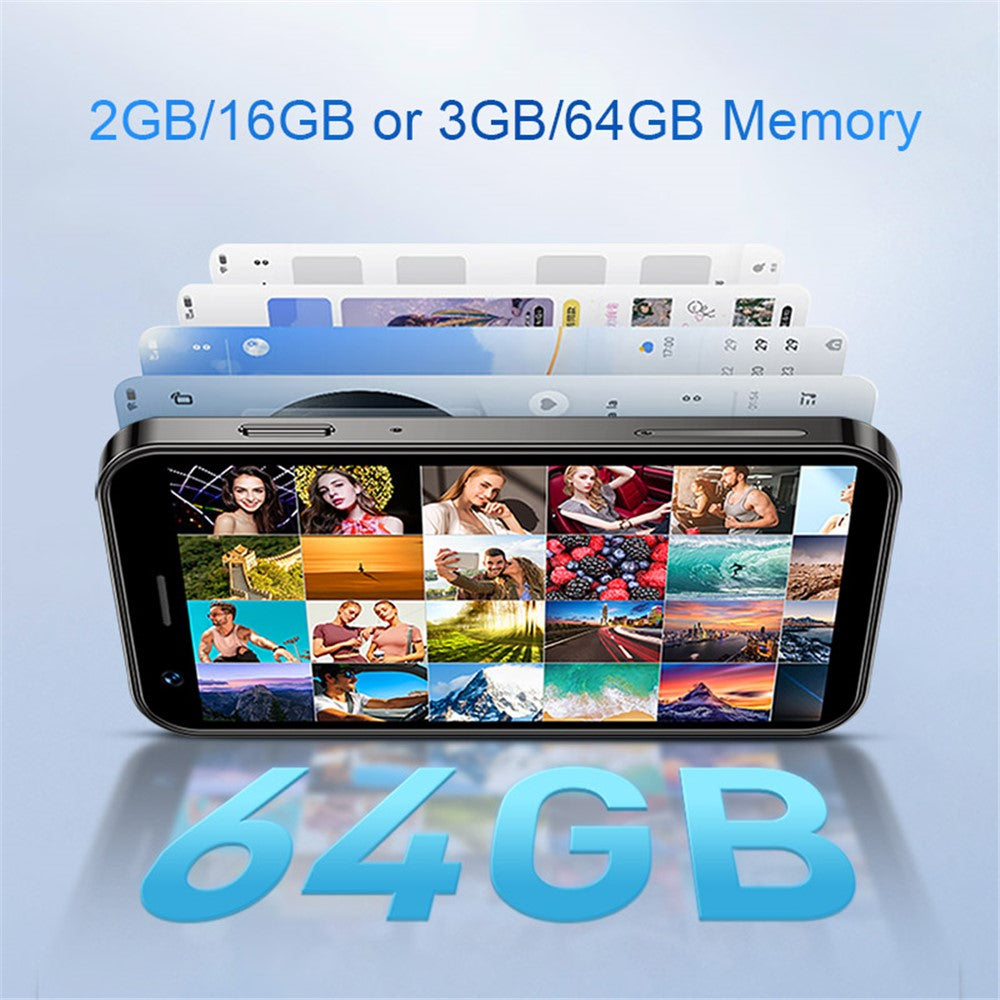 SOYES XS16 Android 10 5MP Dual SIM Mini Cellphone 3 Inch 4G Smartphone, 3+64GB
