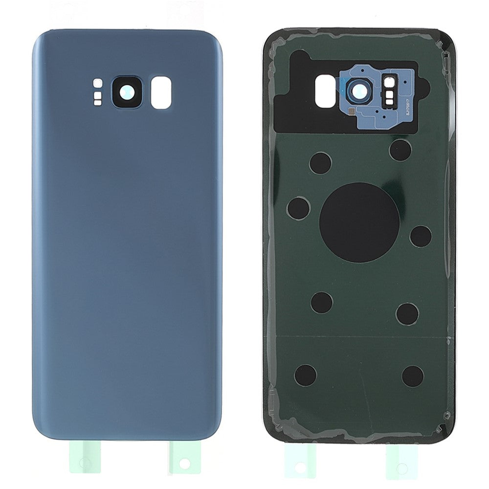 Battery Housing Back Cover with Camera Ring Lens Cover Replacement (without Logo) for Samsung Galaxy S8+