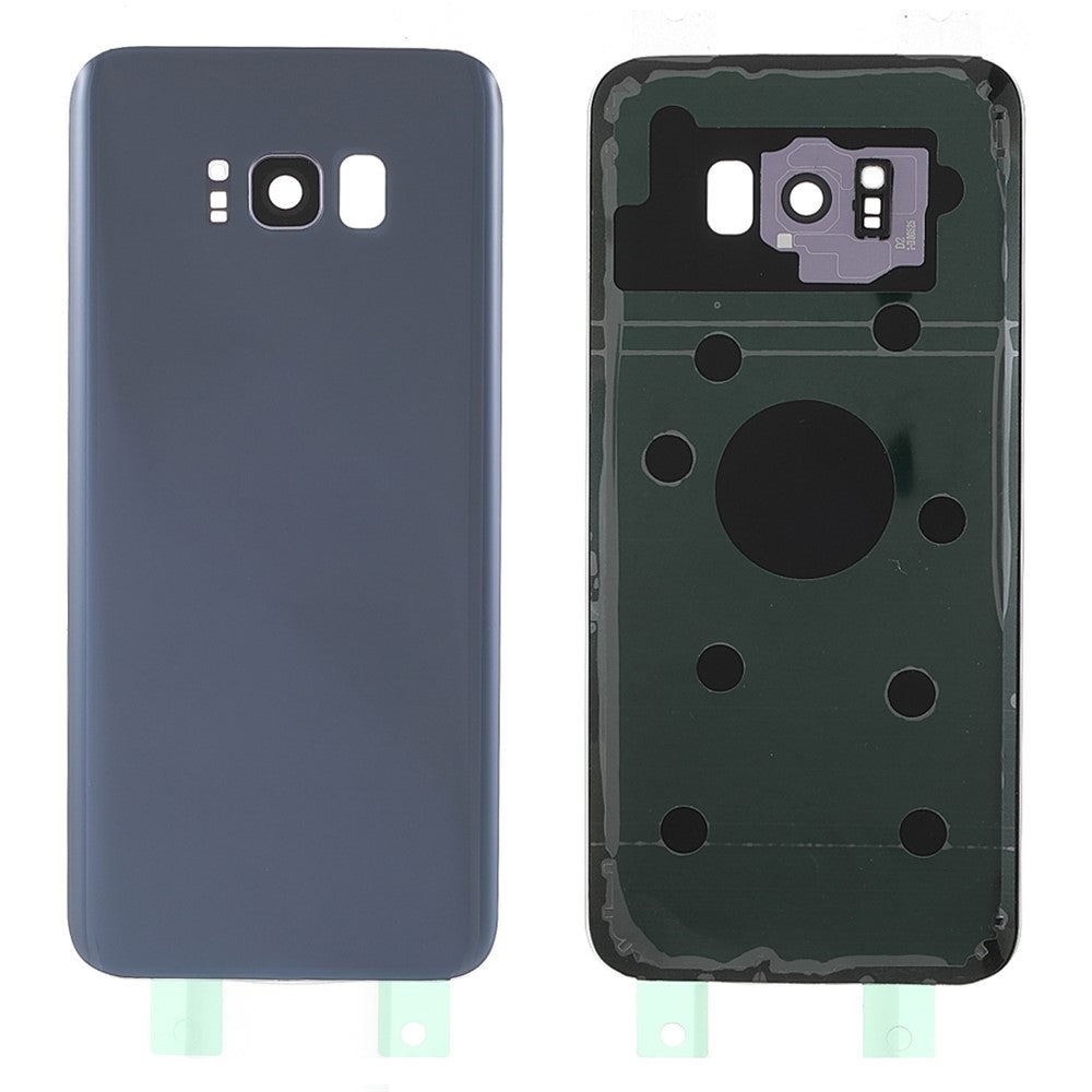 Battery Housing Back Cover with Camera Ring Lens Cover Replacement (without Logo) for Samsung Galaxy S8+