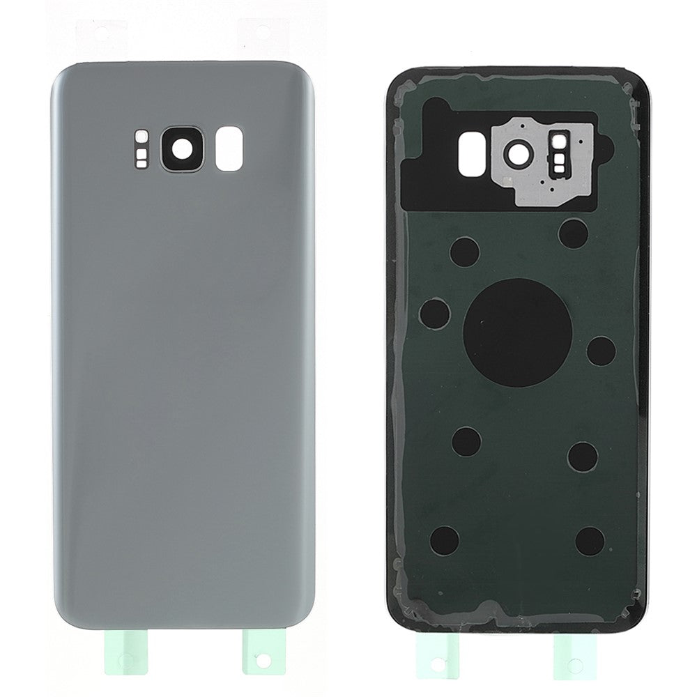 Battery Housing Back Cover with Camera Ring Lens Cover Replacement (without Logo) for Samsung Galaxy S8+