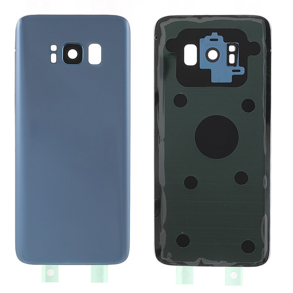 Battery Housing Back Cover with Camera Ring Lens Cover Replacement (without Logo) for Samsung Galaxy S8