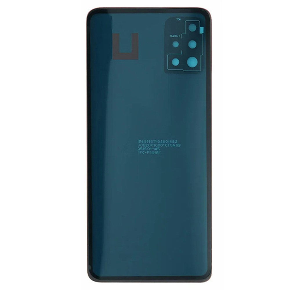 For Samsung Galaxy A51 4G SM-A515 Battery Housing with Adhesive Sticker + Camera Lens Cover (Without Logo)