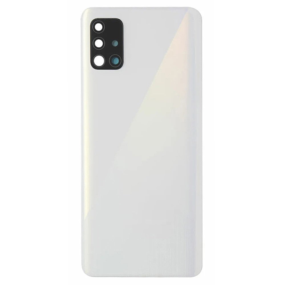 For Samsung Galaxy A51 4G SM-A515 Battery Housing with Adhesive Sticker + Camera Lens Cover (Without Logo)