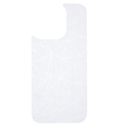 For iPhone 16 Pro Max Back Screen Protector Soft PET Film Diamonds Pattern