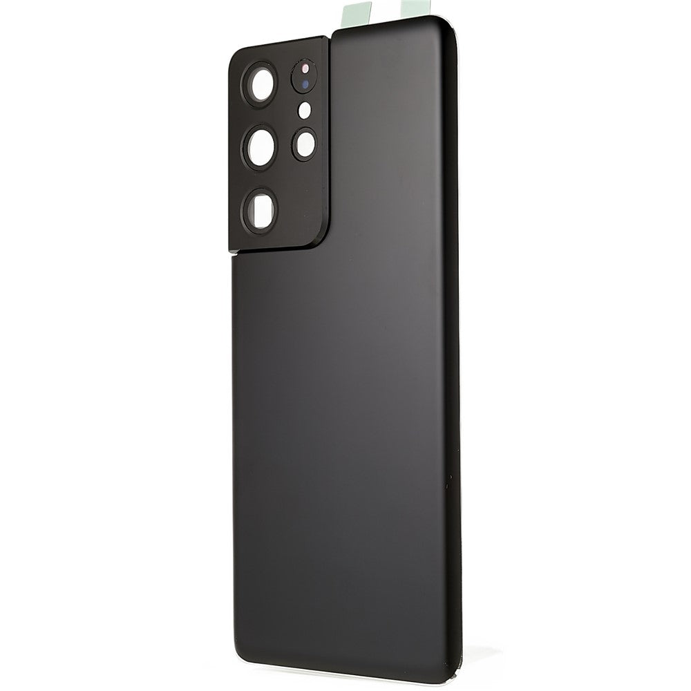 For Samsung Galaxy S21 Ultra 5G G998 Battery Housing with Adhesive Sticker + Camera Lens Cover