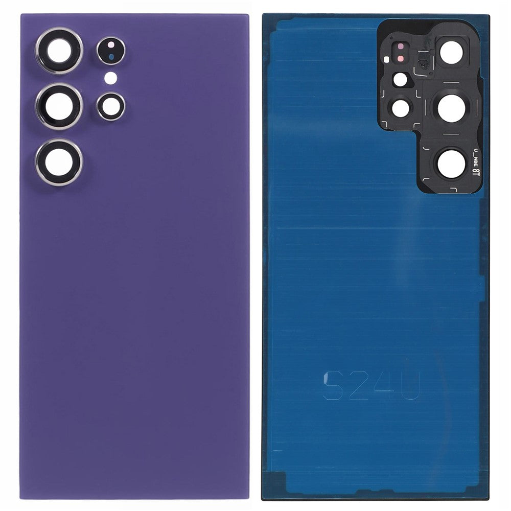 For Samsung Galaxy S24 Ultra S928 OEM Battery Housing with Camera Lens Cover