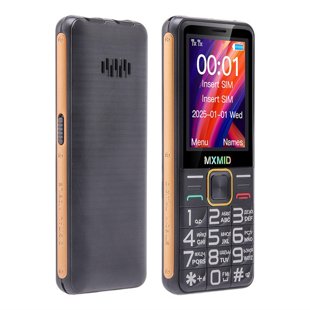 MXMID G880pro 2.4 Inch Display Phone Dual SIM Standby Bar Phone with Big Keys / Flashlight