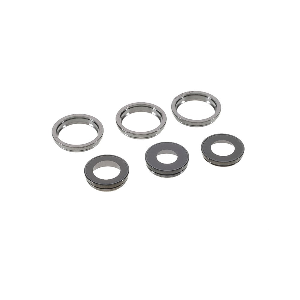 OEM Back Rear Camera Lens Ring Cover with Glass Lens Replacement for iPhone 12 Pro Max 6.7 inch