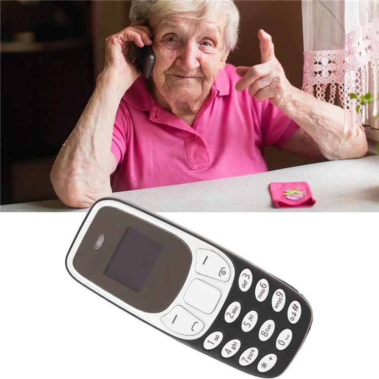 BM10 Dual SIM 0.66-inch Mini Mobile Phone 2G GSM Cellphone with Ear Hoo