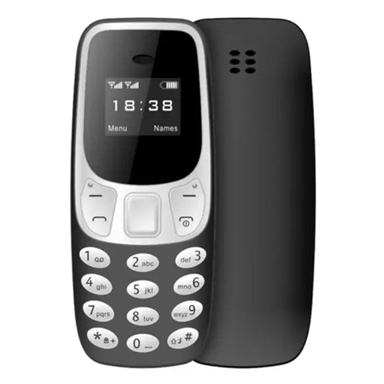BM10 Dual SIM 0.66-inch Mini Mobile Phone 2G GSM Cellphone with Ear Hoo