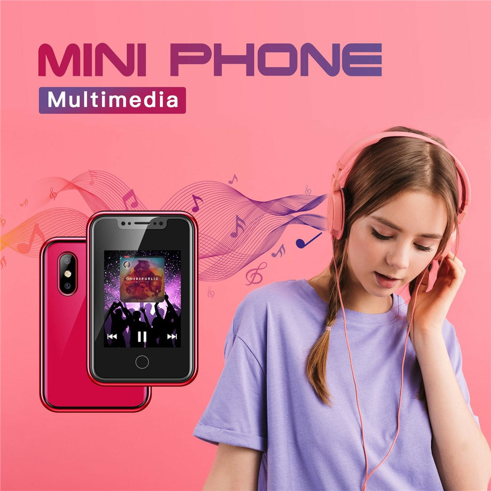 8XR 1.77-inch Mini Cellphone Dual SIM Dual Standby Touch Screen Mobile Phone