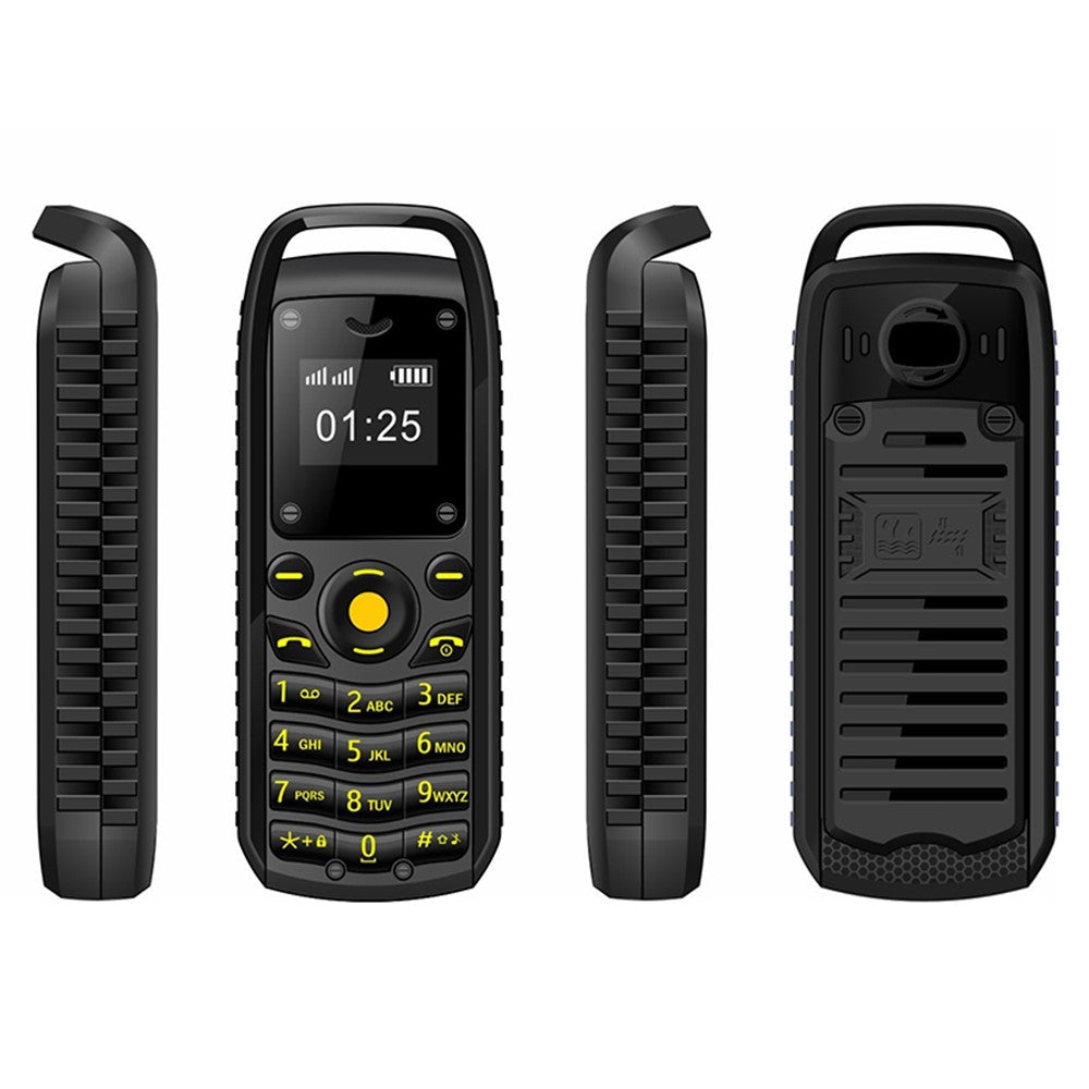 B25 Dual-SIM Mini Bar Phone 0.66-inch Screen 2G GSM Mobile Phone