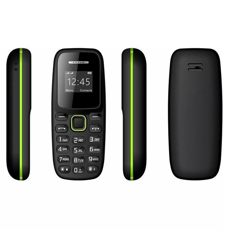 BM310 0,66-tums skärm 2G GSM mobiltelefon Dual-SIM Mini Bar Telefon