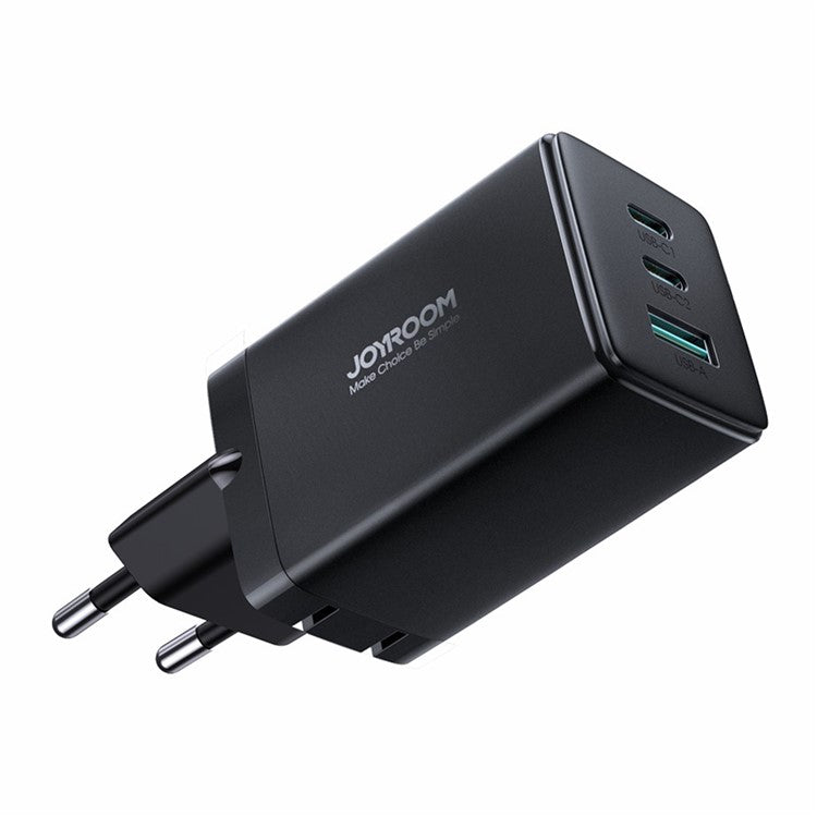 JOYROOM TCG01 GaN Ultra 65W 3-portars snabbladdare med 1,2 m 100W Type-C-kabel för iPhone 16-15-seriens mini väggladdare