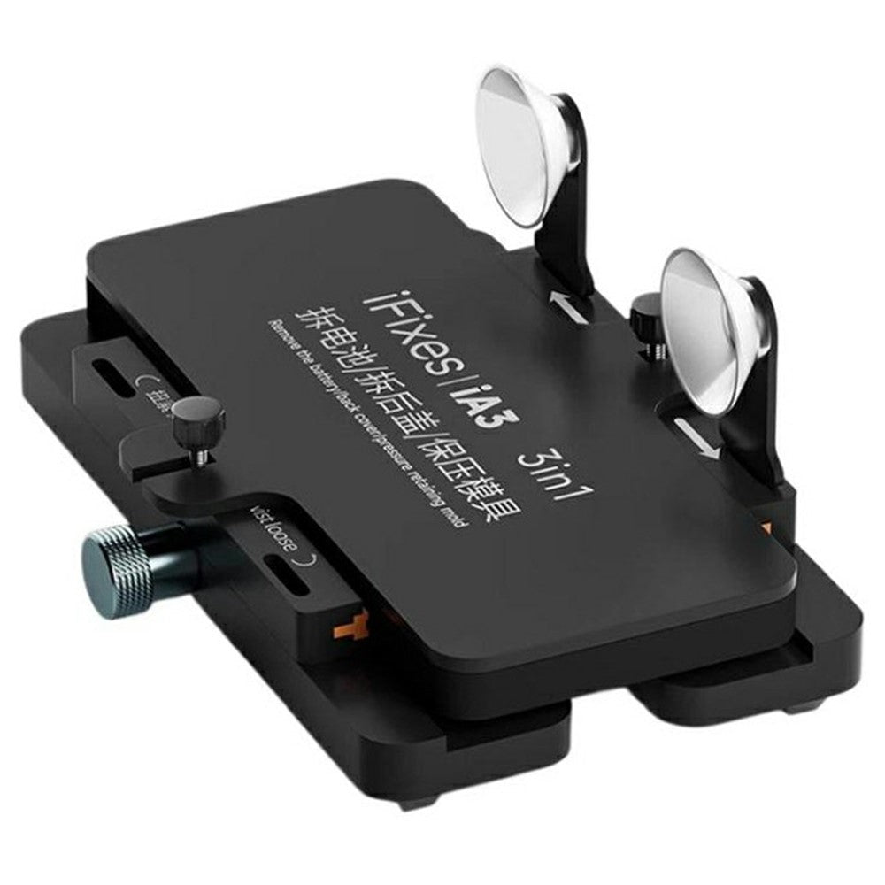IFIXES iA3 3-in-1 Phone Repair Clamp Battery Back Cover Removal Fixture for Mobile Device Maintenance