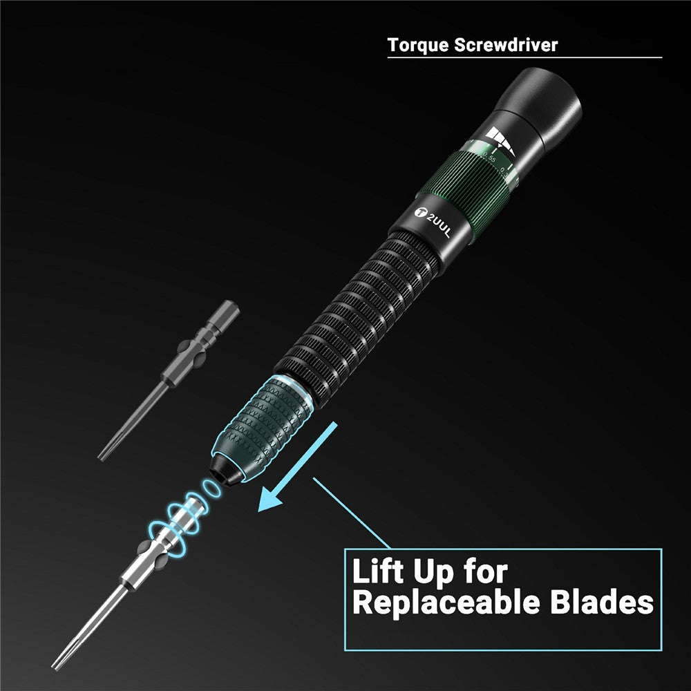 2UUL SD20 KAKA Torque Screwdriver Set 3 Handles 4 Bits Adjustable Torque Screwdriver for Phone Repair