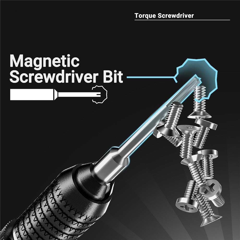 2UUL SD20 KAKA Torque Screwdriver Set 3 Handles 4 Bits Adjustable Torque Screwdriver for Phone Repair