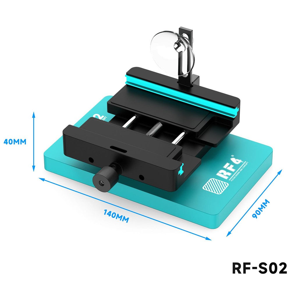 RF4 RF-SO2 Multifunctional Rotating Fixture Dual-Side Suction Cup LCD Screen Remover Tool