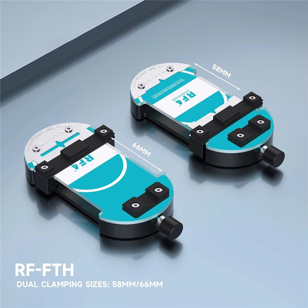 RF4 RF-FTH Rotary Repair Fixture Dual-Size Adjustable PCB Holder for Glue Removal