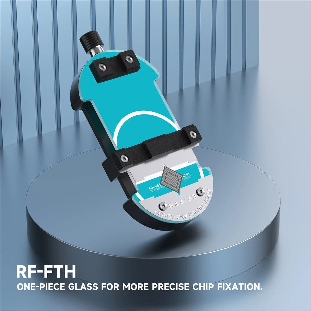 RF4 RF-FTH Rotary Repair Fixture Dual-Size Adjustable PCB Holder for Glue Removal